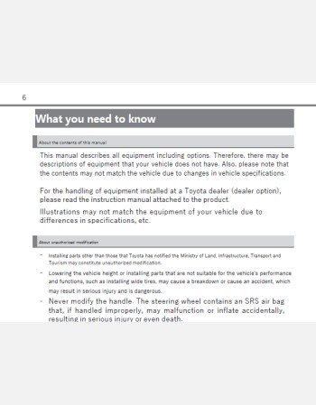 toyota porte 2013-2014 owners manual in english